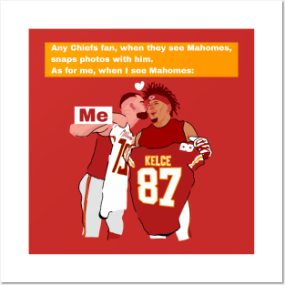 Chiefs fans Posters and Art